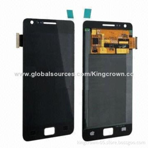 Frame Flex LCD Touch Digitizer Screen Display for Samsung Galaxy S2 i9100, Black/White